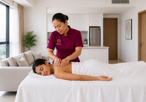 Women's home massage UAE